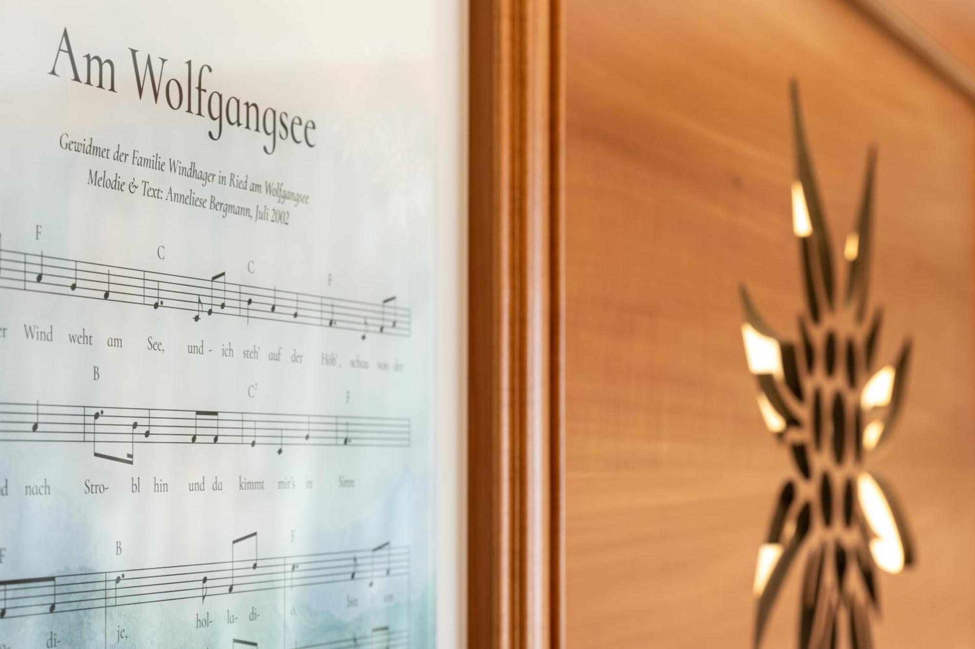 Haus Seeromantik Hotell Saint Wolfgang Rum bild